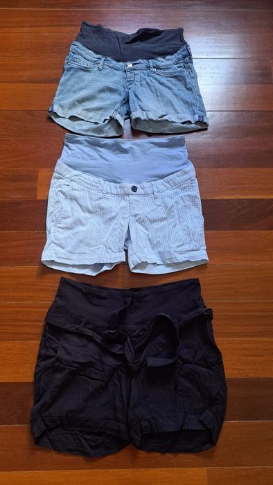 Calças e jardineiras para grávida/ gravidez