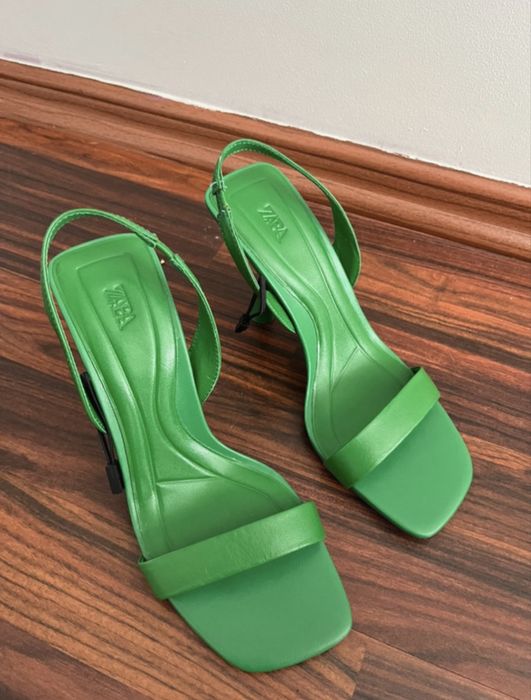 Buty sandaly na obcasie zara 37 nowe