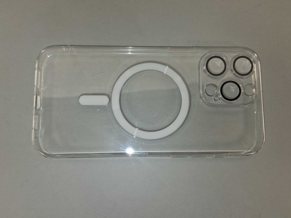 N131 Etui iPhone 15 Pro Max Clear MagSafe Przezroczyste Magsafing