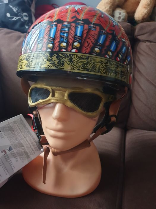 Kask motocyklowy, rowerowy , bike