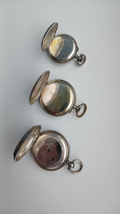 Часы карманные серебрянные