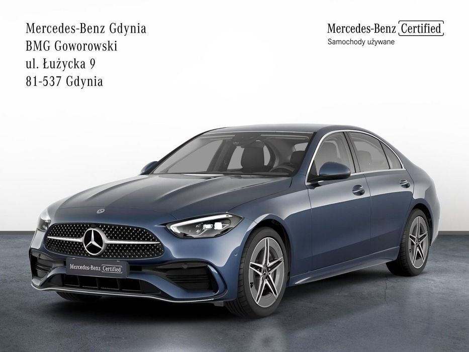 Mercedes-Benz Klasa C C 200 4M/AMG/Premium/DigiLight/Kamera360/Fotele pamięć/PG24/PL/FV23%