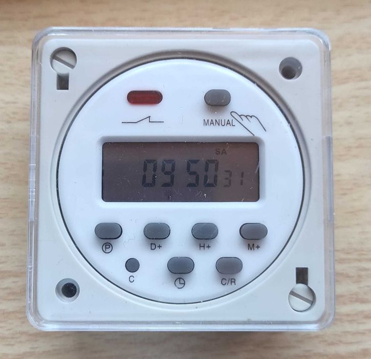 Programowany moduł czasu TIMER CN101A - max out 16A 250VAC + obudowa