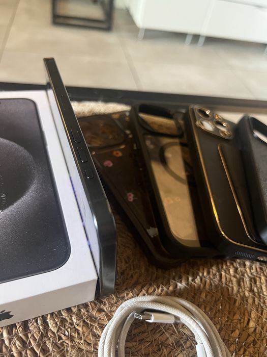 Iphone 15 pro max 256 gb black titanum