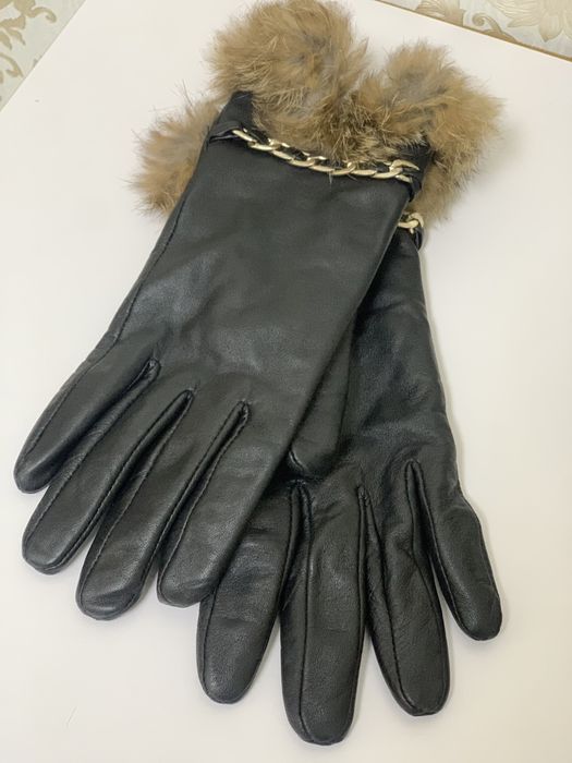 Рукавички шкіряні