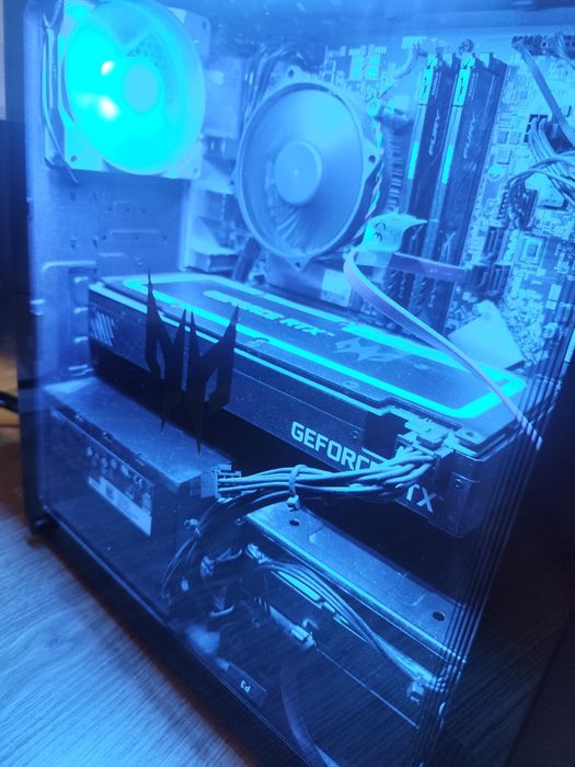 Komputer gamingowy RTX 3060Ti 8gb , 16gb  DDR4, 2.5tb dysk i5 10400f