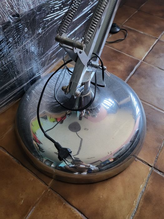 Candeeiro de pé inox