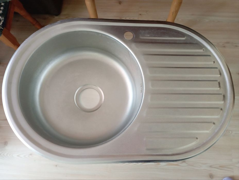 Мийка для кухні з нержавіючої сталі 1 мм