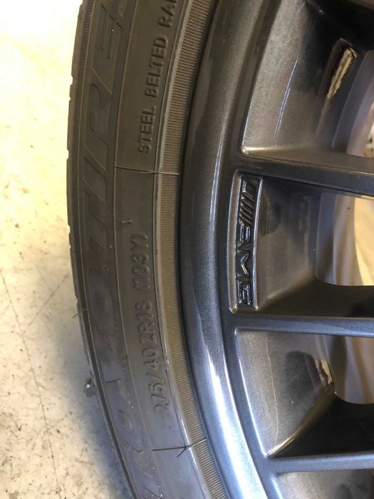 4 Jantes AMG + Pneus para Mervedes-Benz CLS W219