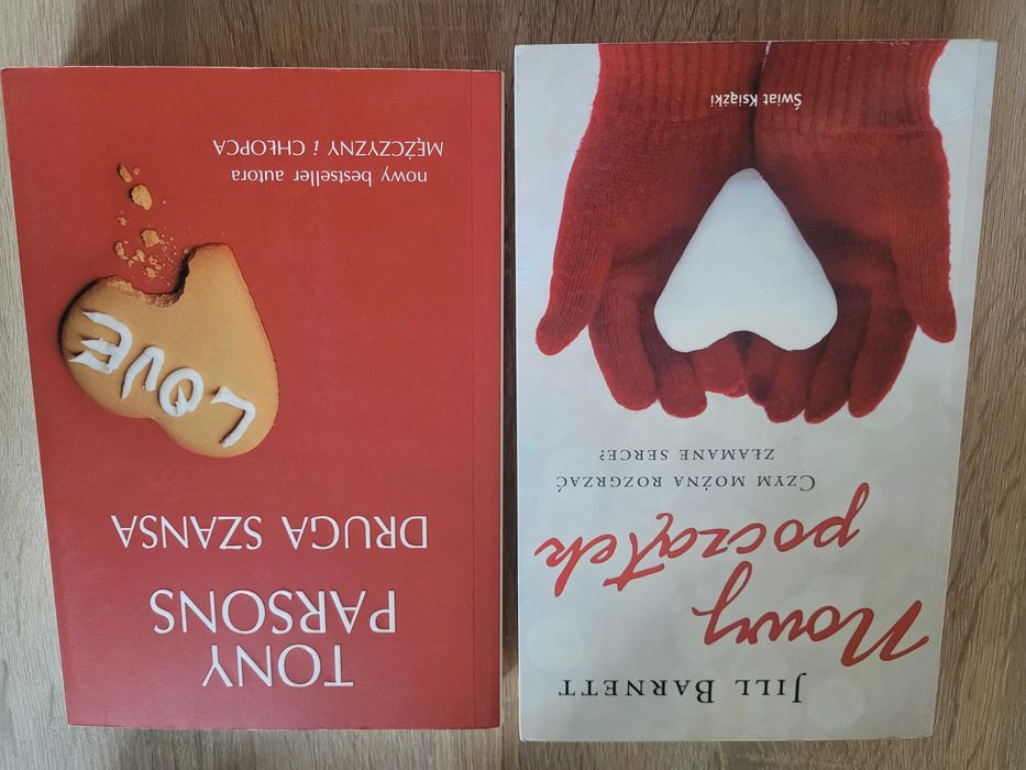 Książki &quot;Nowy Początek&quot; Jill Barnett i &quot;Druga Szansa&quot; Tony Parsons