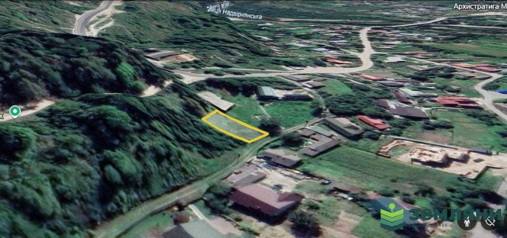 Продається земля 6.5 соток під будівництво с.Вовчинець  вул Лісова (5)