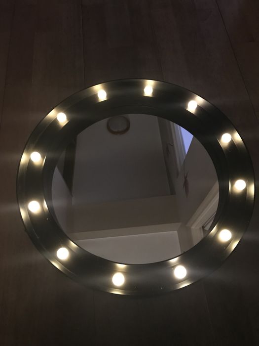 OKAZJA!!! Lustro okrągłe z podświetleniem