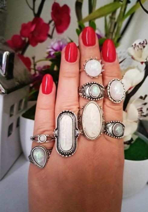 Zestaw pierścionków, nowy