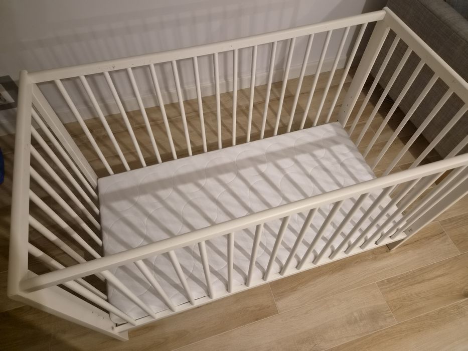 Łóżeczko z materacem Gulliver Ikea