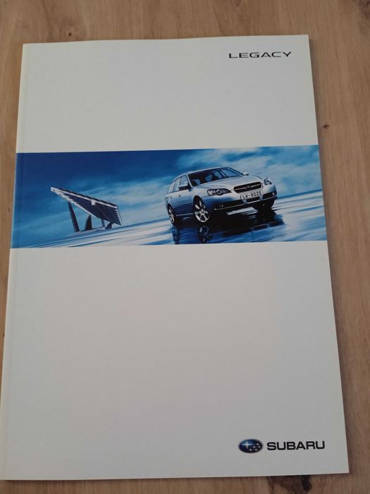 Catálogo Subaru Impreza, Legacy Outback