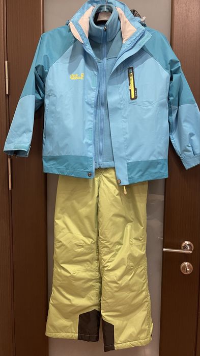 Лижний комплект Jack Wolfskin 146-156 куртка штани