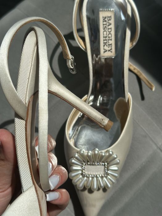 Туфлі весільні Badgley Mischka Nicky