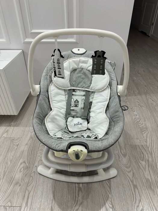 Huśtawka i Bujaczek elektryczny  dla niemowląt JOIE SANSA 2 W 1