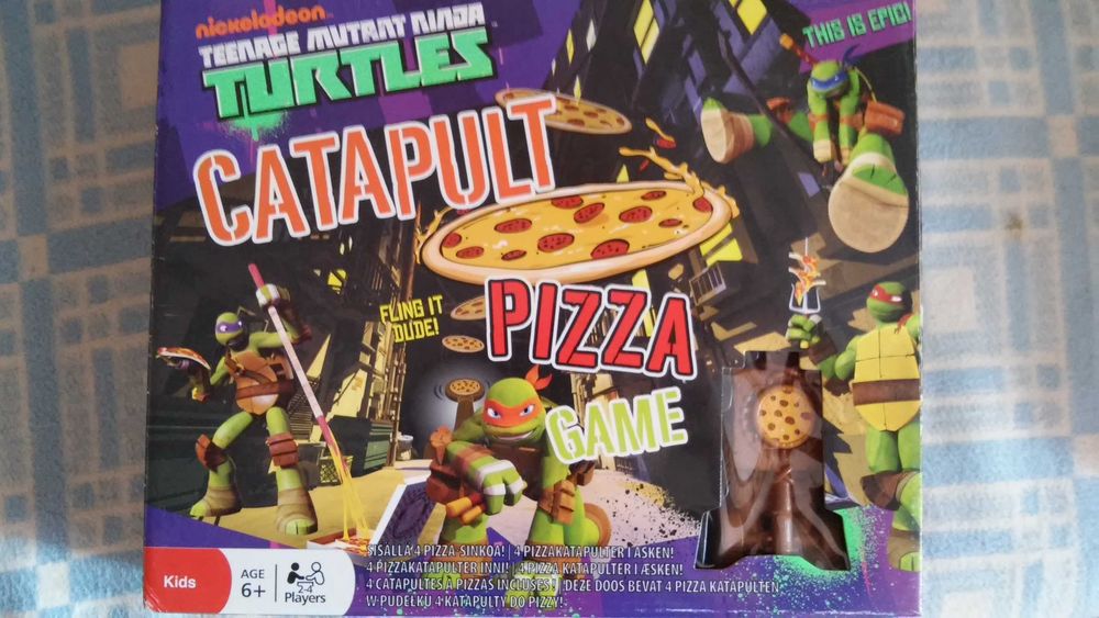 Gra planszowa Turtles Catapult Nickelodeon