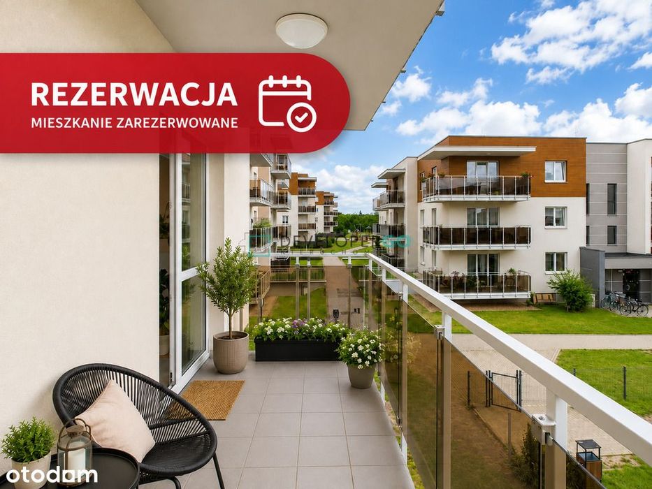 Nowe osiedle | 63 m² | 3 pokoje | garaż