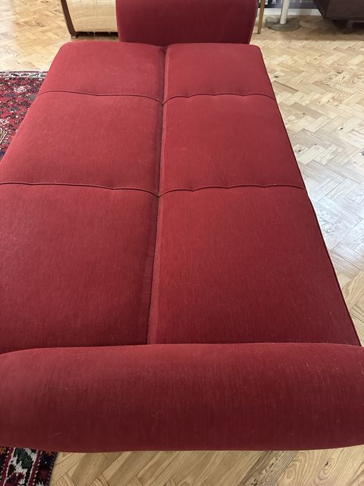 Vendo sofá vermelho