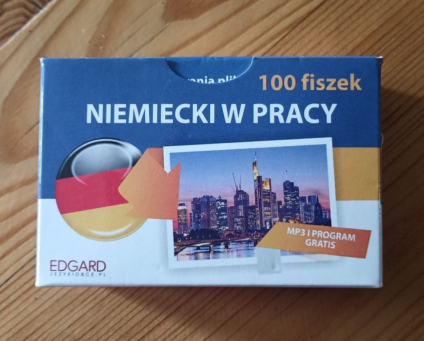 100 fiszek NIEMIECKI w PRACY