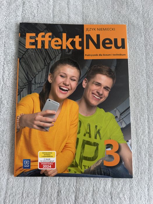Effekt Neu 3 podręcznik WSiP niemiecki liceum technikum nowy niepisany