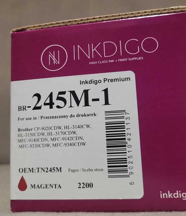 Zestaw tonerów CMYK do drukarki laserowej Brother