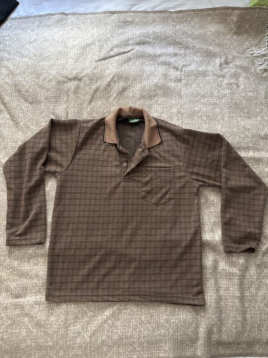 bluza męska z kołnierzykiem używana rozmiar M