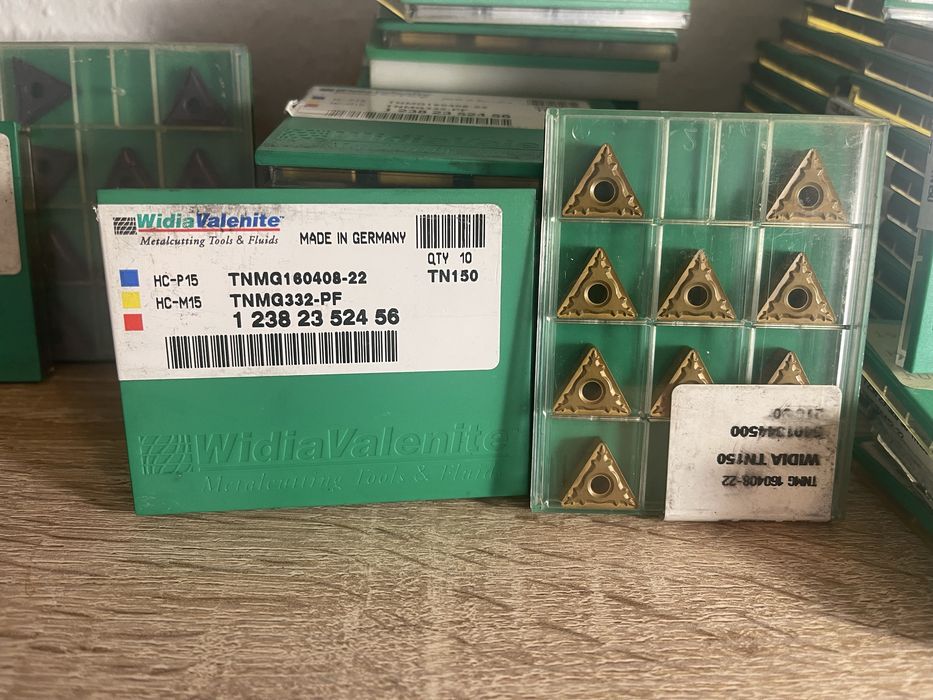 Твердосплавні ріжучі пластини WIDIA Seco Sandvik
