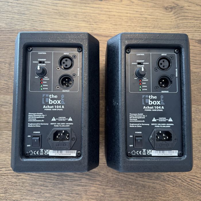 Altifalantes ativos (the box pro)