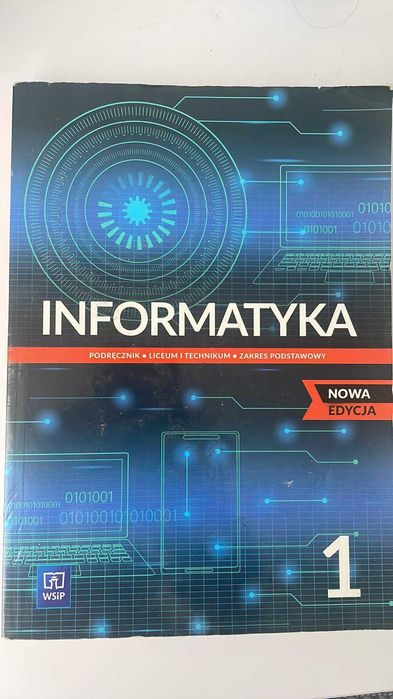 Książka do informatyki klasa 1.