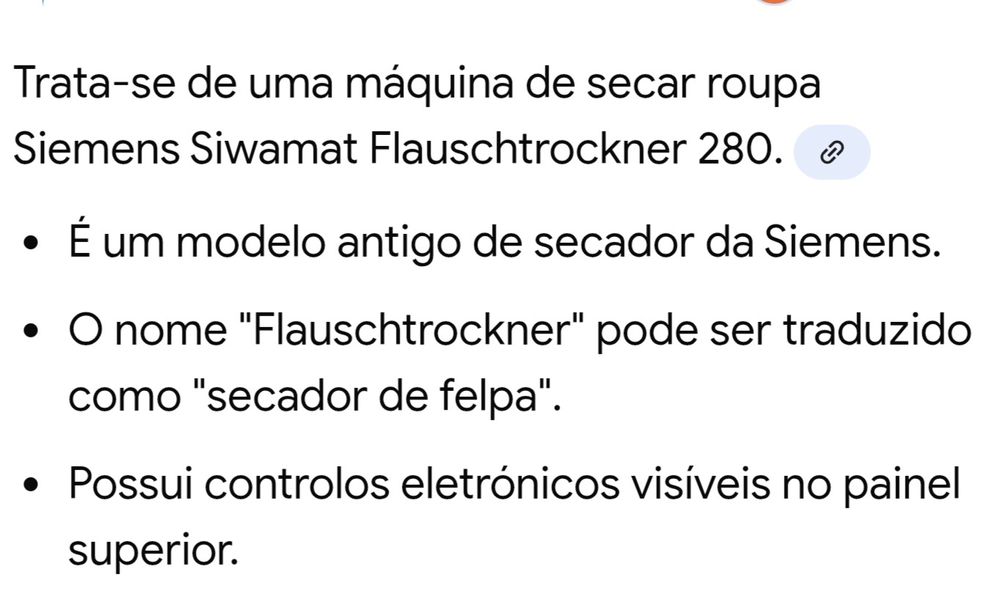 Maquina de secar roupa