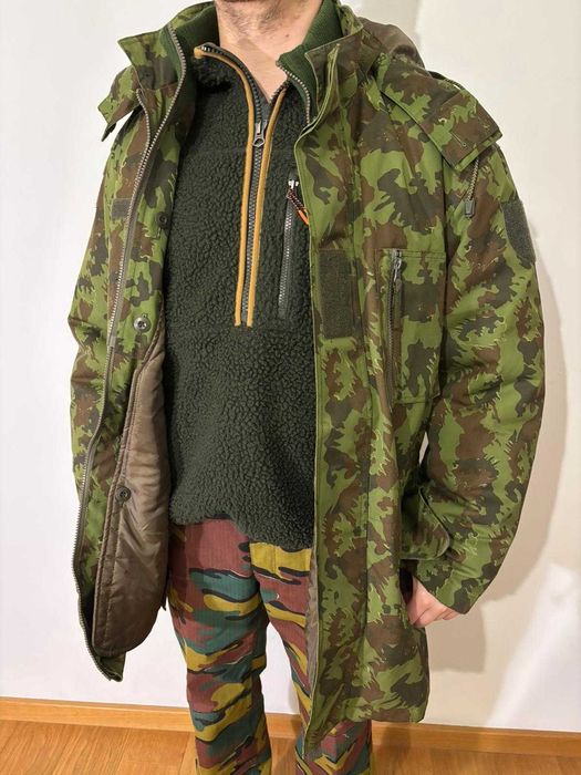 Zimowa kurtka Wojskowa Armia Litwa M05 misko