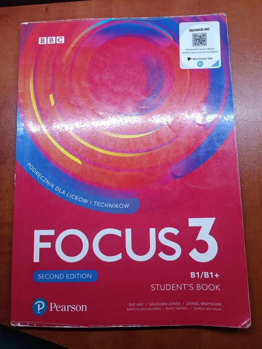 Podręcznik Focus 3 Second Edition Pearson