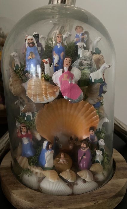 Presépio de lapinha tradicional