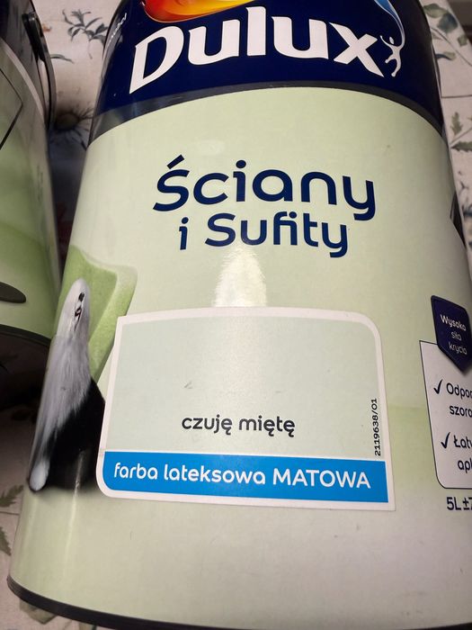 Farba dulux czuję miętę 3 szt
