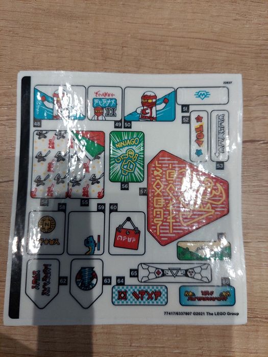 Instrukcja Lego Ogrody Miasta Ninjago 71741