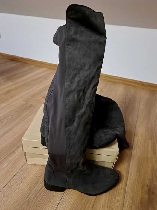 Wysokie kozaki buty koty