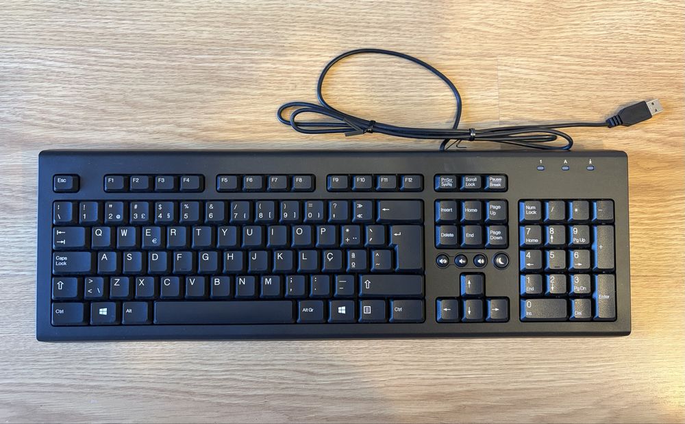 Teclado HP com fios