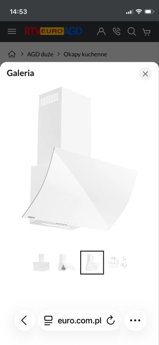 Nowy okap Apko Clarus WK-4