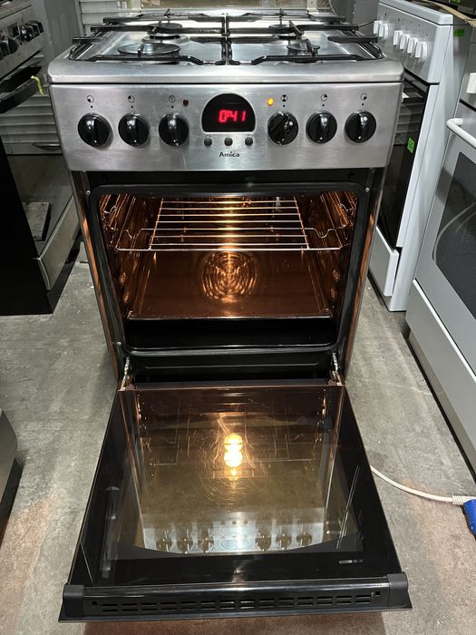 Kuchenka Amica GE 50cm inox |12msc |BD stan |Dowóz