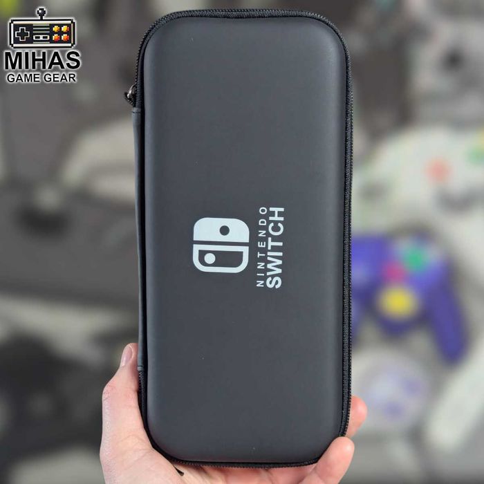 Nintendo Switch v1-v2, OLED– Набір 3в1 чохол, скло, накладки на стіки