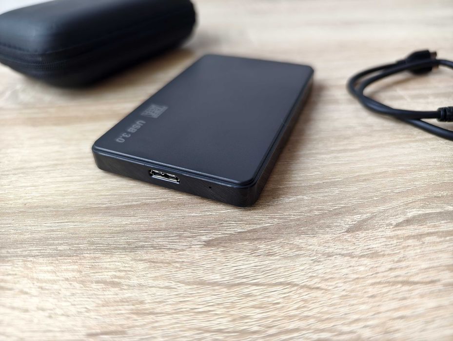 1TB USB 3.0 HDD внешний жесткий диск WD + чехол + Type-C