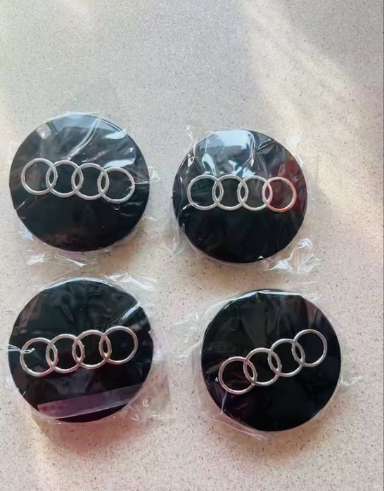 Колпак ковпачки дисків 4штКомплект кришки Audi A3 A4 A5 A6 A7 A8 S4 S6