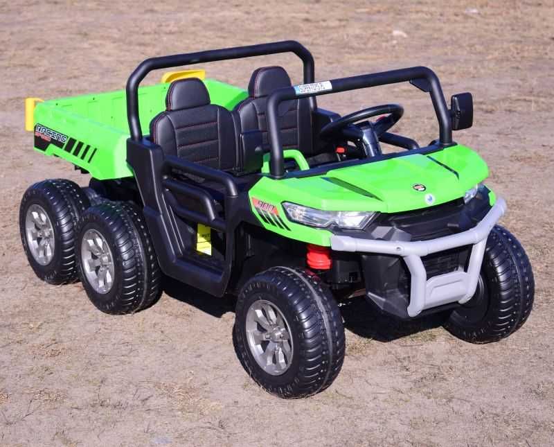 Auto samochód na akumulator autko BUGGY 6 KOŁOWY dla 2 os wywrotka