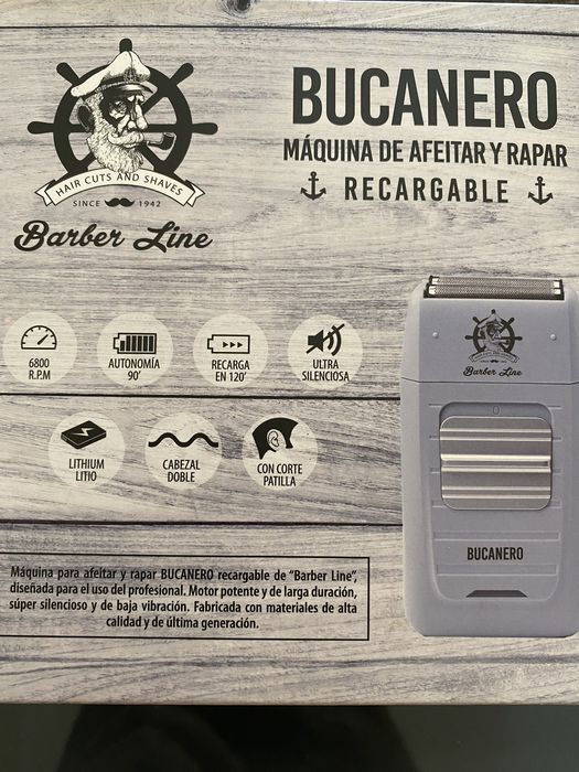 Maquina Barbear Bucanero NOVA
