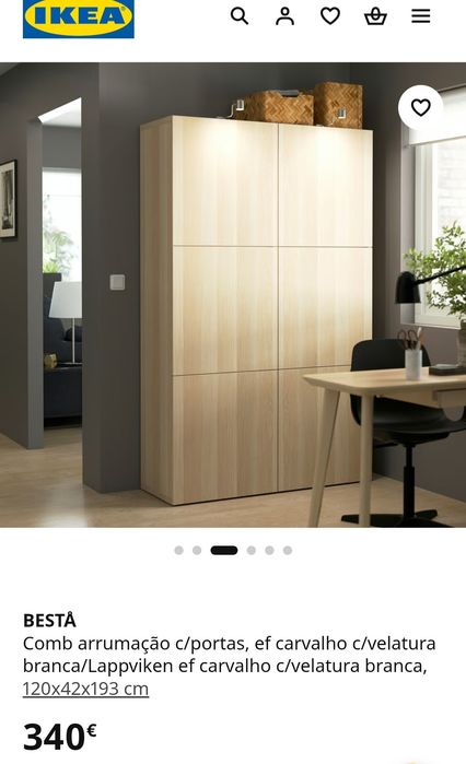 Armário alto Ikea, modelo Besta