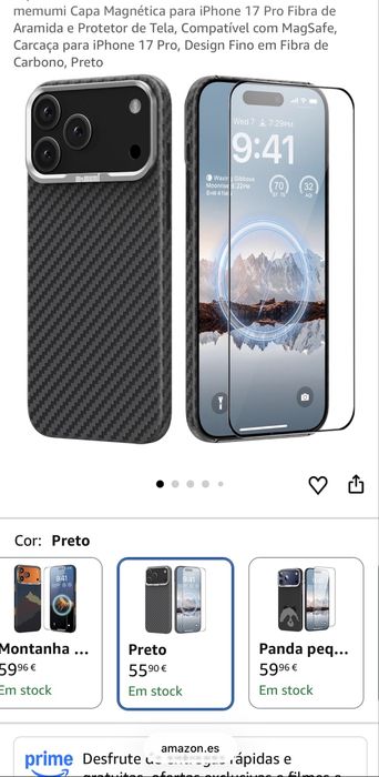 Capa Magsafe iPhone 17 Pro - Memumi