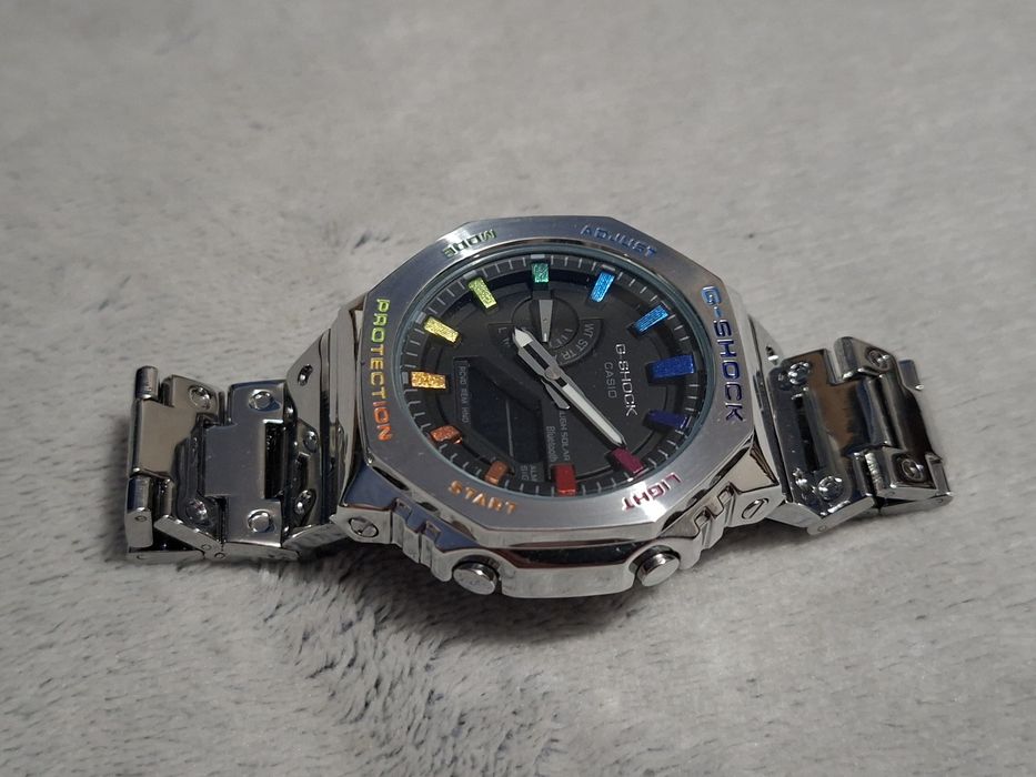Casio G-Shock CasiOak Rainbow bransoleta
